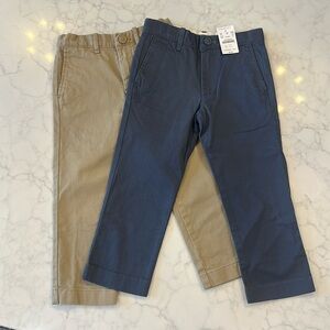 NWT Crewcuts Boys size 4 slim pants.